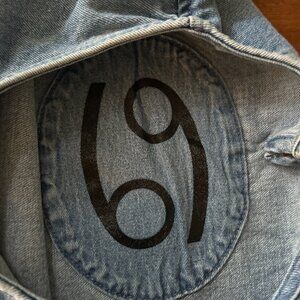 69 | Sixty-Nine Oversized Denim Dress